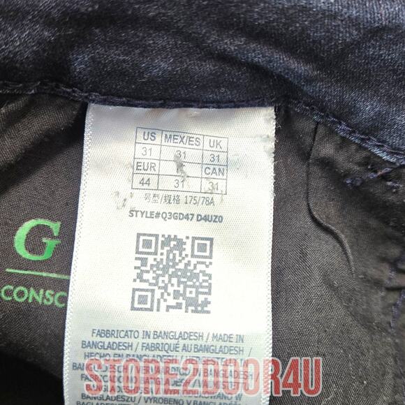 GUESS Factory Eco Piatta Rise Denim Shorts. Black Wash. Women’s Size 31 - Picture 8 of 12